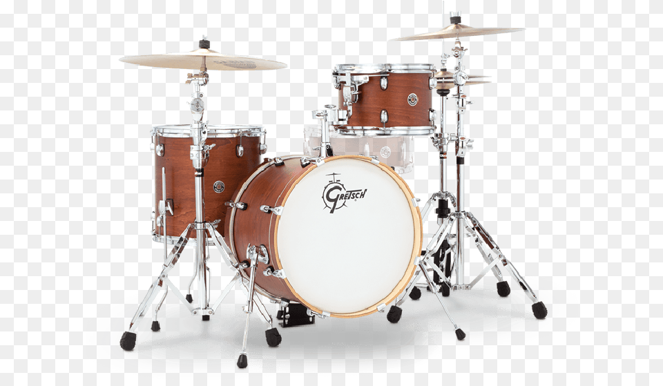 Gretsch Catalina Club 3 Piece Drum Set With 18 Bass 4 Pieces Drum Set, Musical Instrument, Percussion Free Png