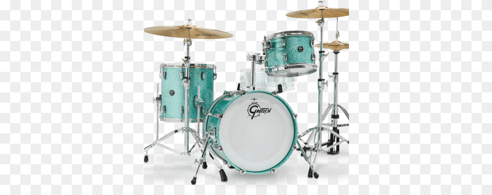 Gretsch Gretsch Renown 3 Pc Shell Pack Turquoise Sparkle Gretsch Drums, Drum, Musical Instrument, Percussion Free Png