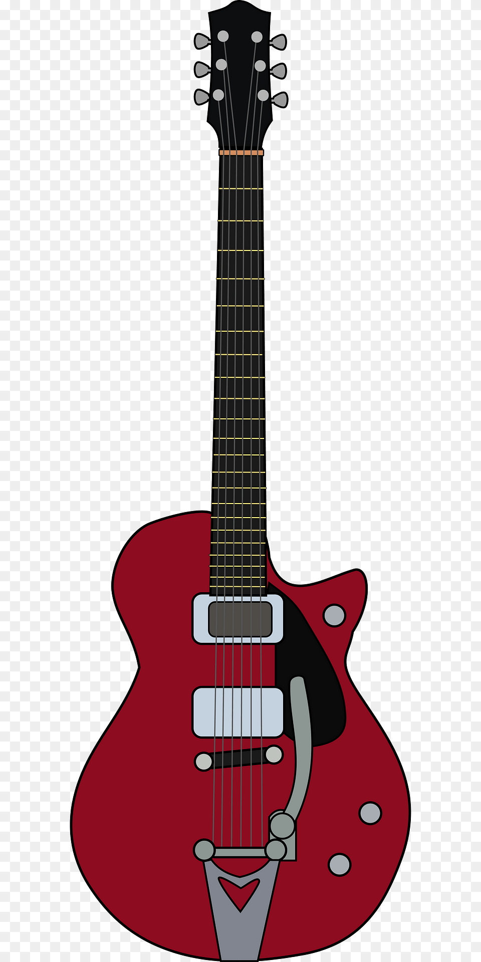 Gretsch Jet Firebird Red Clipart, Electric Guitar, Guitar, Musical Instrument, Bass Guitar Png