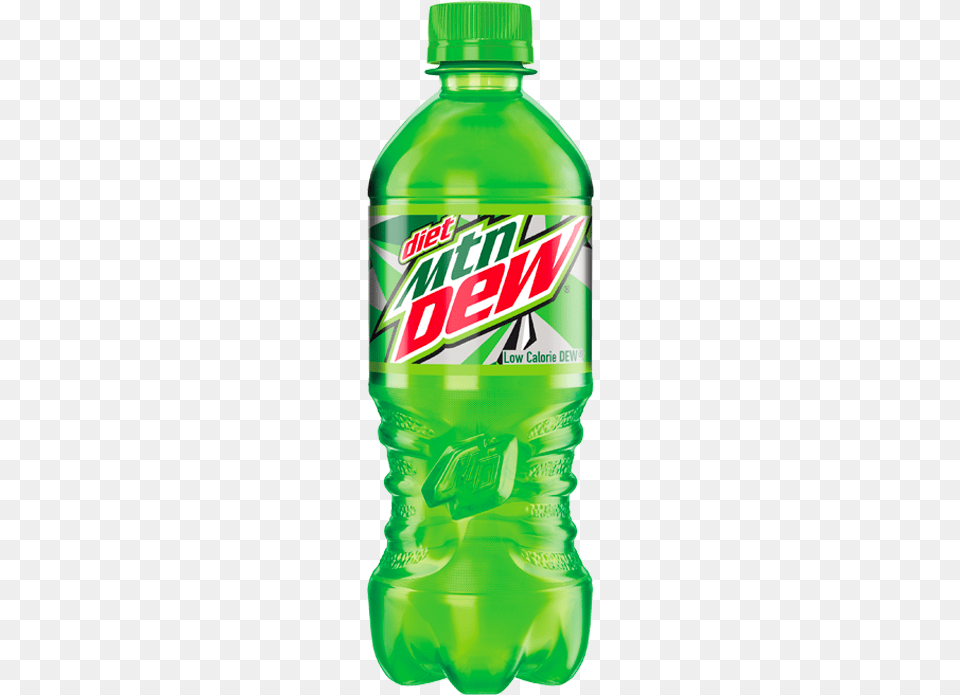 Grew Dew Diet Product Mountain Dew, Bottle, Beverage, Pop Bottle, Soda Free Transparent Png