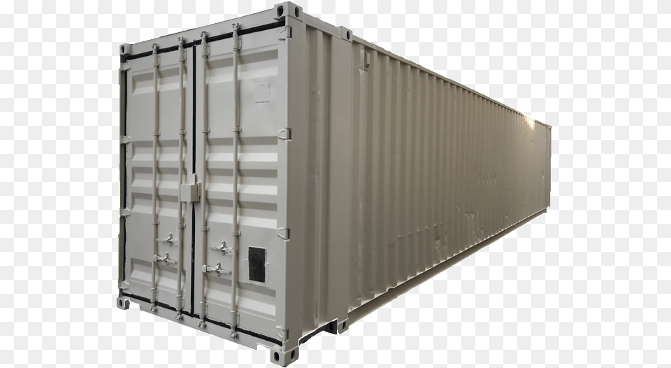 Grey 45 Foot Shipping Container, Shipping Container, Cargo Container, Hot Tub, Tub Free Png