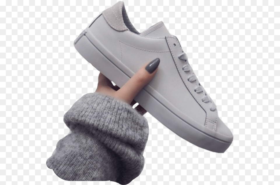 Grey Aesthetic Adidas Shoes Tumblr Nailsinteresting Instagram Fashion Sneakers Women, Clothing, Footwear, Shoe, Sneaker Png