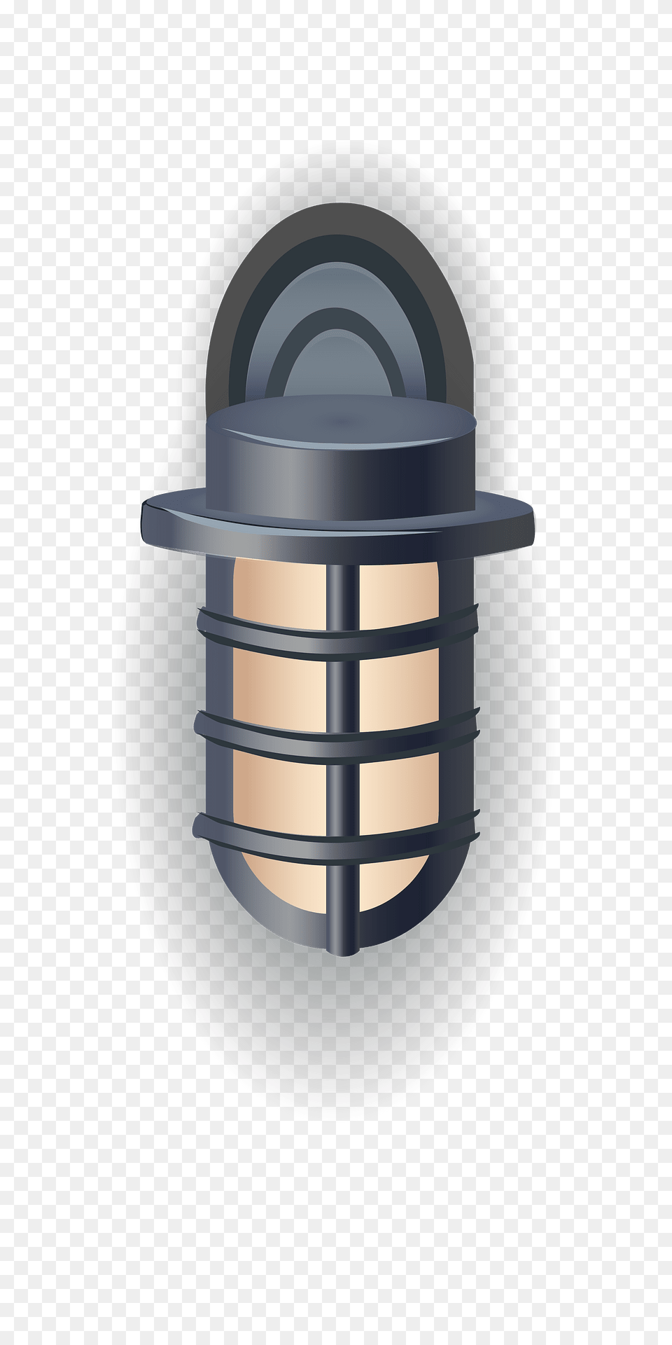 Grey Aluminum Wall Lamp Clipart, Lighting, Photography, Bottle, Shaker Free Png