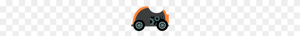 Grey And Orange Kart, Wheel, Machine, Car Wheel, Vehicle Free Png