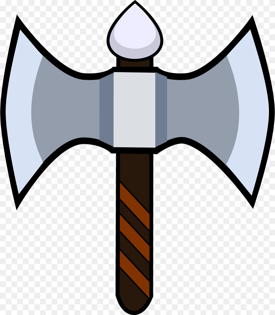 Grey Axe Clipart, Device, Weapon, Bow, Tool Free Transparent Png