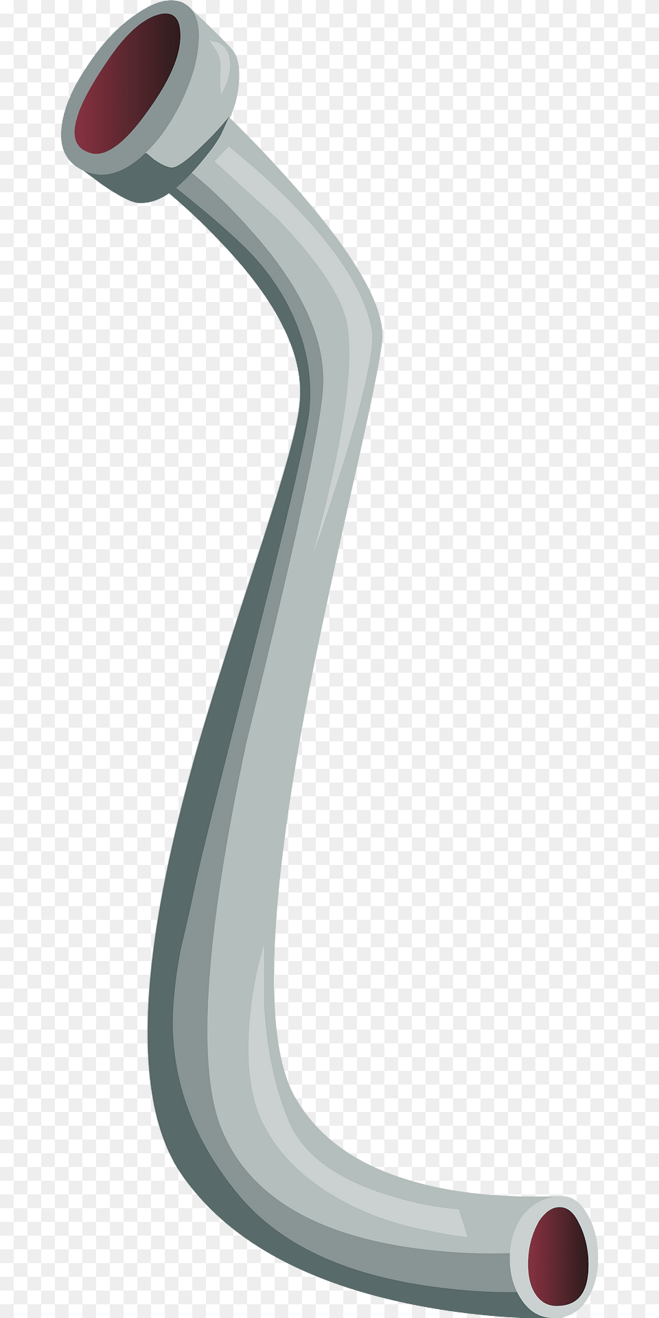 Grey Bent Pipe Clipart, Smoke Pipe, Electronics Free Transparent Png
