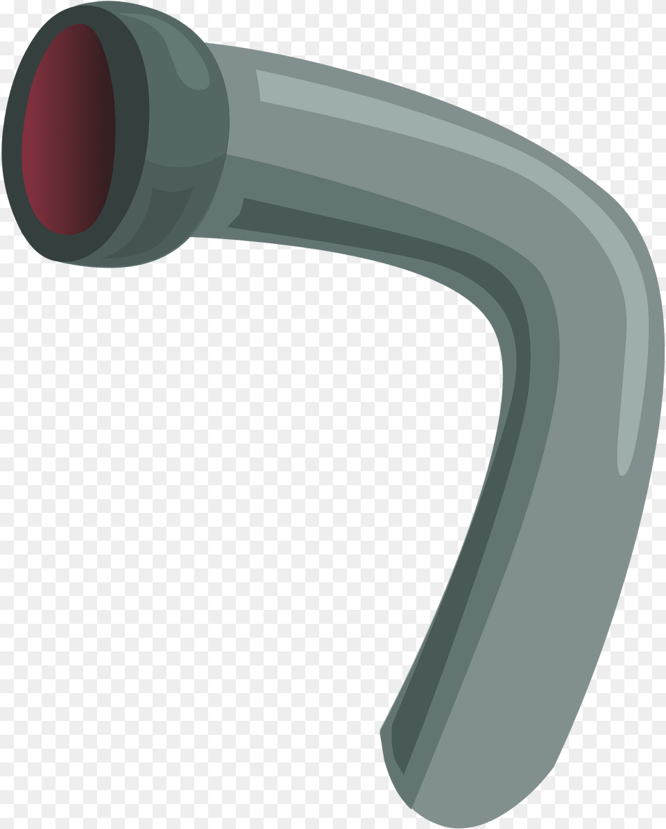 Grey Bent Pipe Clipart, Appliance, Blow Dryer, Device, Electrical Device Png