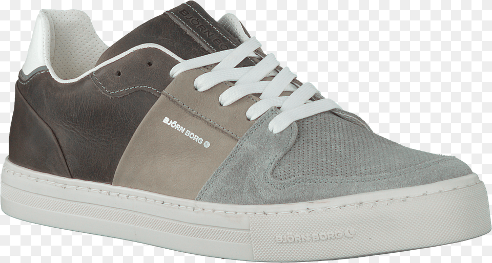 Grey Bjorn Borg Sneakers Montana Tri Skate Shoe, Clothing, Footwear, Sneaker Free Transparent Png