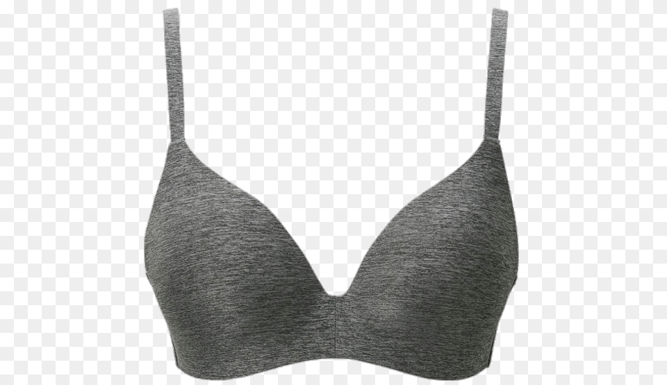 Grey Bra, Lingerie, Clothing, Underwear, Hockey Free Png Download