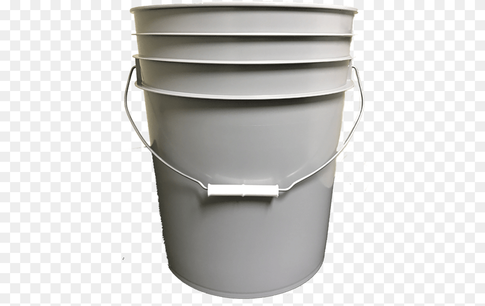 Grey Bucket, Cup Png