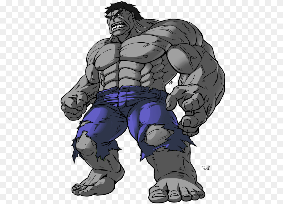 Grey By Hulkkidgaming On Hulk Cartoon, Adult, Person, Man, Male Png Image