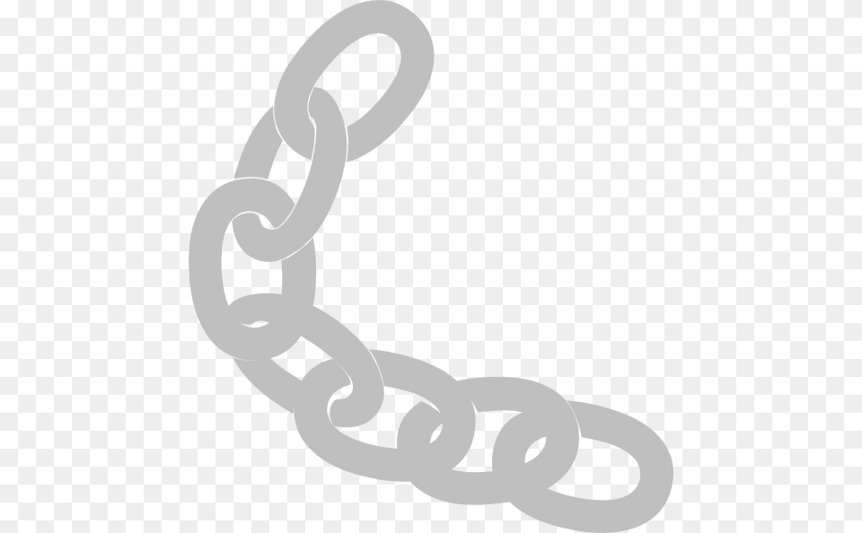 Grey Chain Link Framed Clip Art Chain Links Vector, Smoke Pipe, Accessories, Bracelet, Jewelry Free Png Download