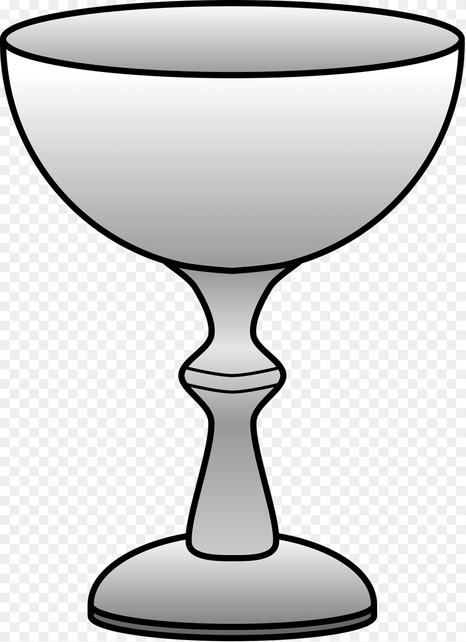 Grey Chalice Clipart, Glass, Goblet, Smoke Pipe Free Png
