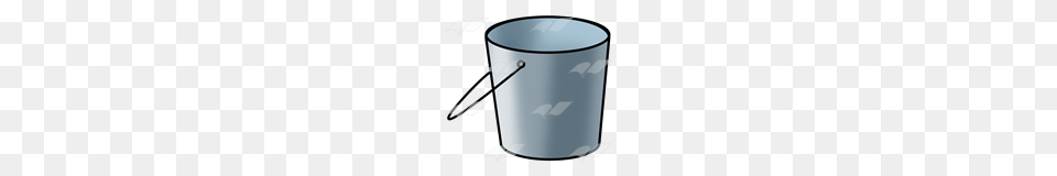 Grey Clipart Bucket Png Image