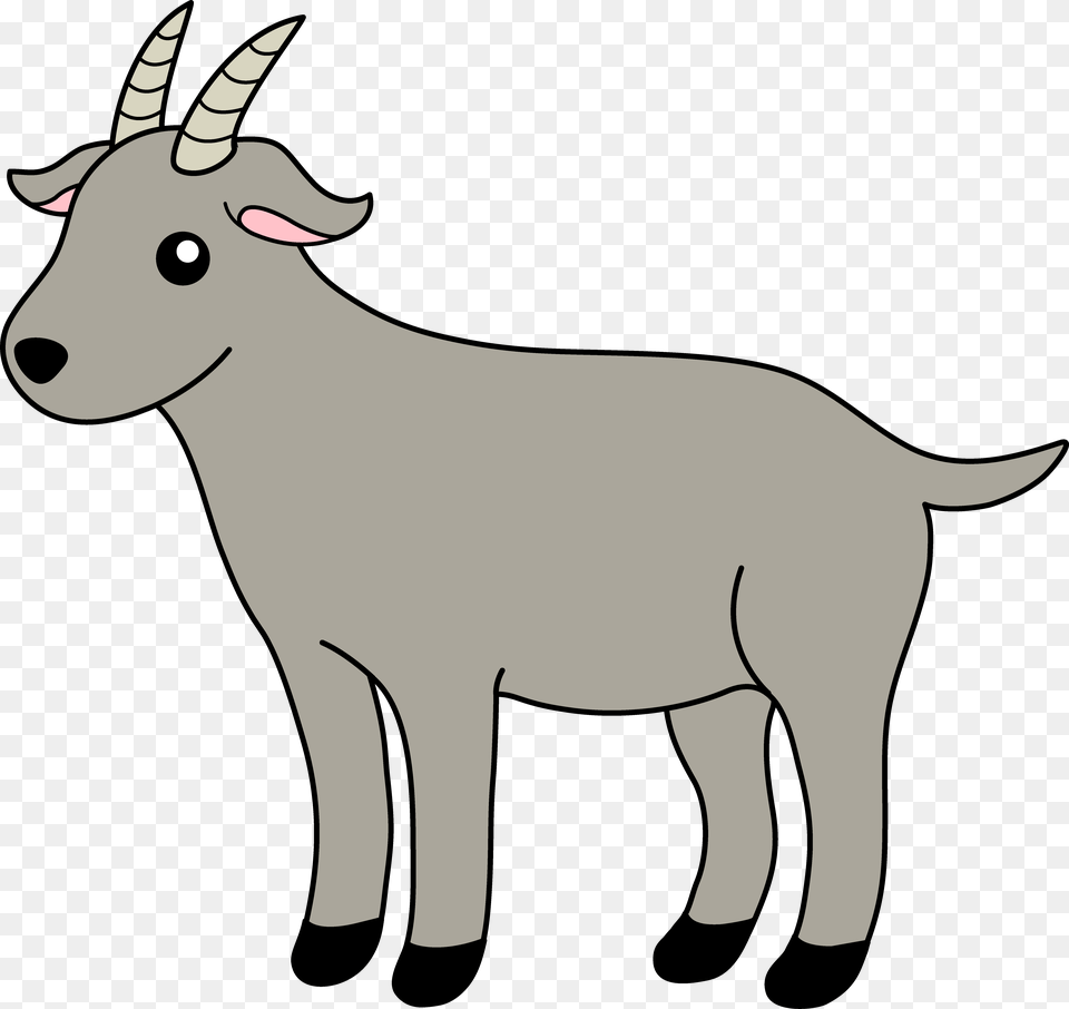 Grey Clipart Mammal, Animal, Kangaroo, Livestock, Goat Free Png