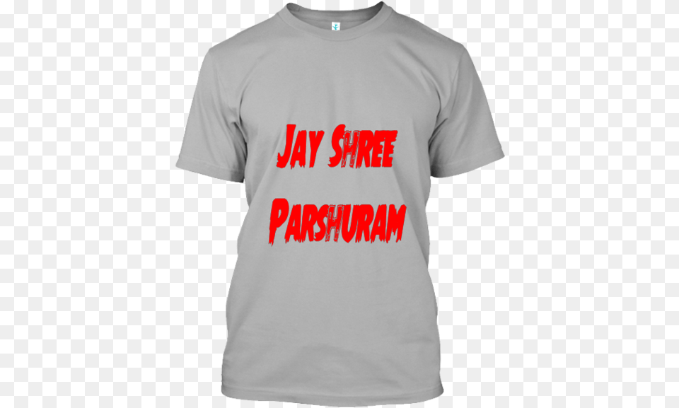 Grey Color Tshirt Jay Shree Parshuram Virat Kohli Black And White Art, Clothing, T-shirt, Shirt Free Png