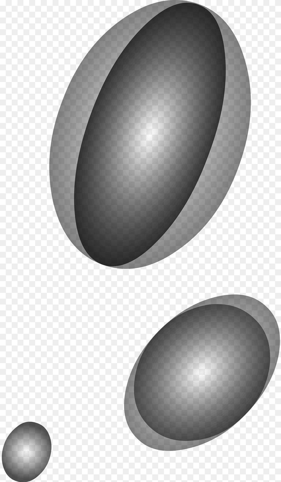 Grey Eggy Shape Clipart, Lighting, Astronomy, Moon, Nature Png Image