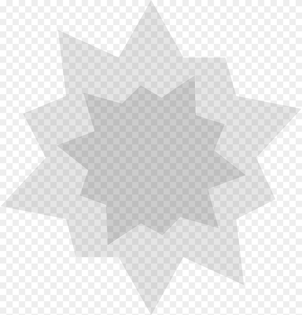 Grey Explosion Clipart, Leaf, Plant, Symbol, Star Symbol Png