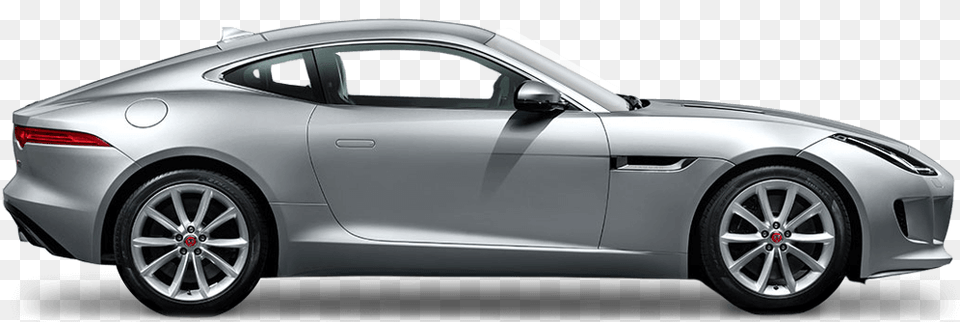 Grey F Type Sideview Jaguar Transparent Jaguar F Type Silver, Alloy Wheel, Vehicle, Transportation, Tire Free Png