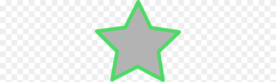 Grey Favorite Green Border Clip Arts For Web, Star Symbol, Symbol Free Png Download