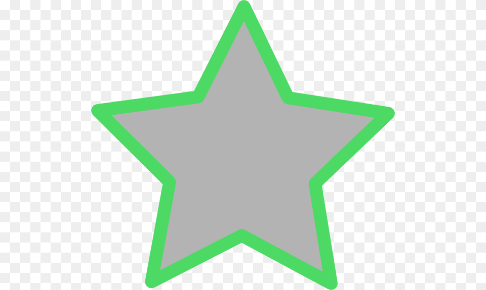 Grey Favorite Green Border Svg Clip Arts Light Green Star Clipart, Star Symbol, Symbol, Cross Png