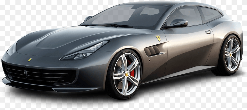 Grey Ferrari Gtc4 Lusso Car Image Ferrari Gtc4 Lusso, Wheel, Machine, Vehicle, Transportation Free Png Download