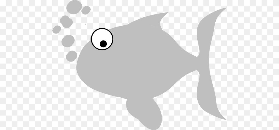 Grey Fish Clipart For Web, Animal, Sea Life, Shark Png