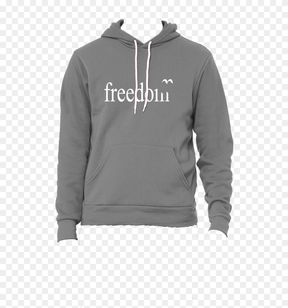Grey Freedom, Sweatshirt, Clothing, Hoodie, Knitwear Free Png Download
