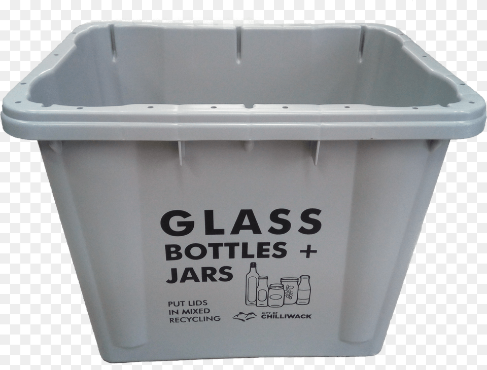 Grey Glass Recycle Bin Free Transparent Png