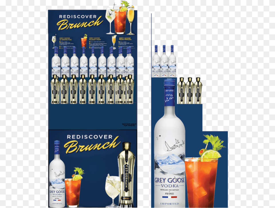 Grey Goose Domaine De Canton, Beverage, Soda, Alcohol, Cocktail Free Transparent Png