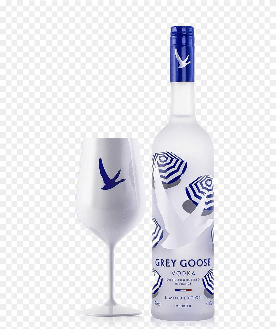 Grey Goose Riviera Limited Edition, Glass, Alcohol, Beverage, Liquor Png Image