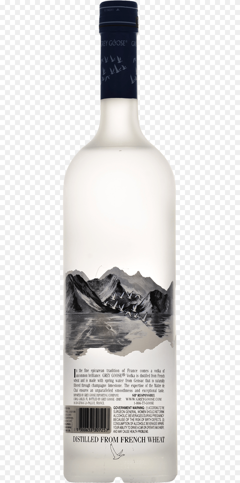 Grey Goose Vodka 1l Bottle Grey Goose Original Vodka, Alcohol, Beverage, Gin, Liquor Free Png Download