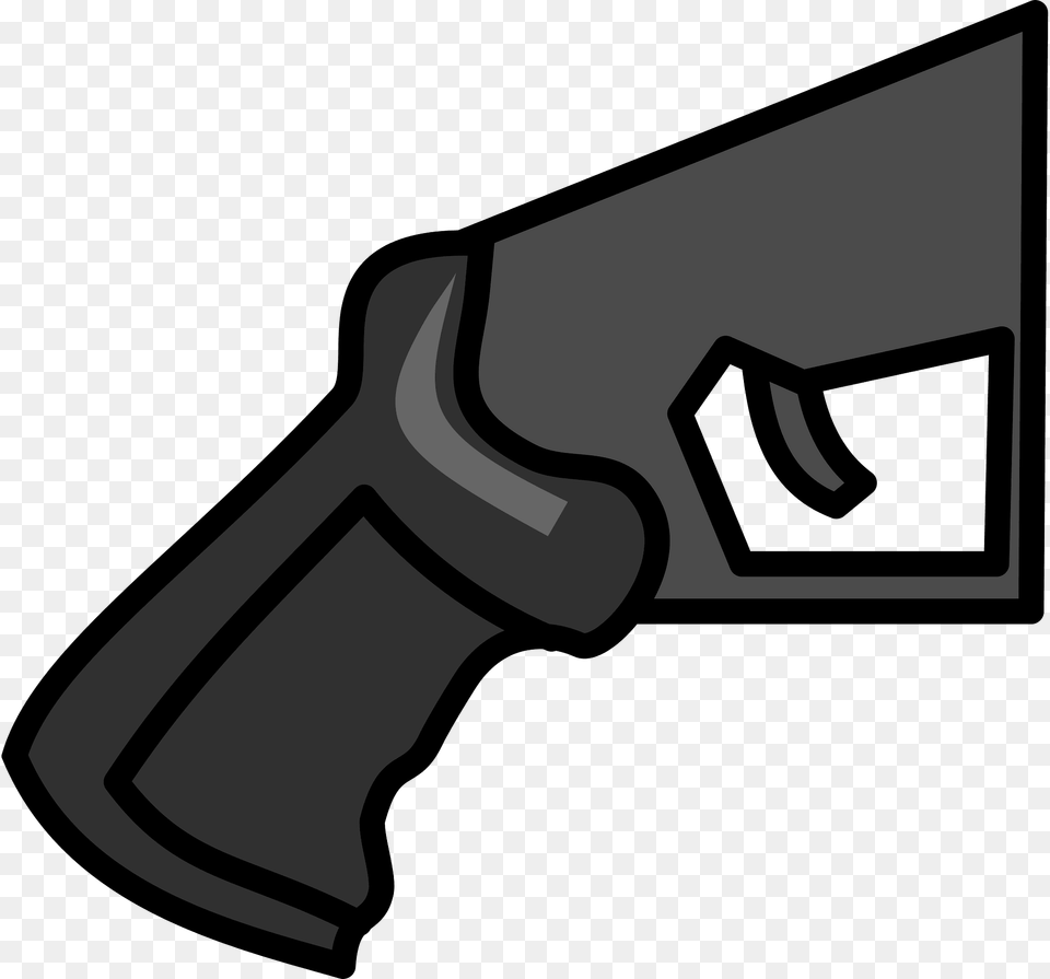 Grey Grip Clipart, Firearm, Weapon, Gun, Rifle Png Image