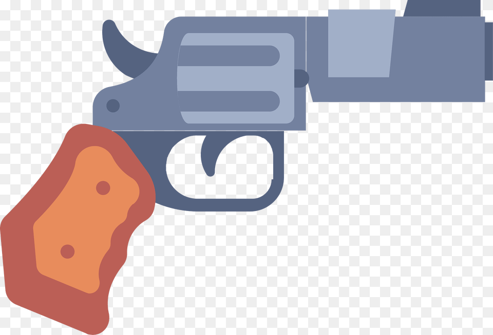 Grey Gun Clipart, Firearm, Handgun, Weapon Free Png