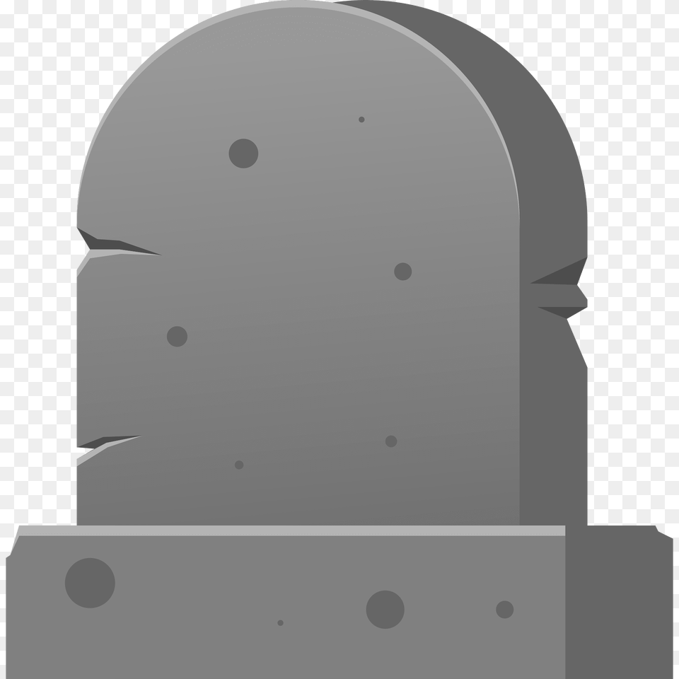 Grey Headstone Clipart, Gravestone, Tomb Free Png