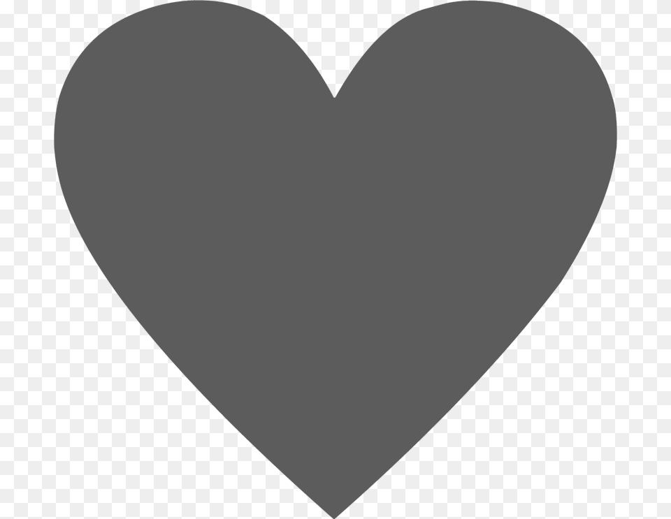 Grey Heart Clipart Png Image