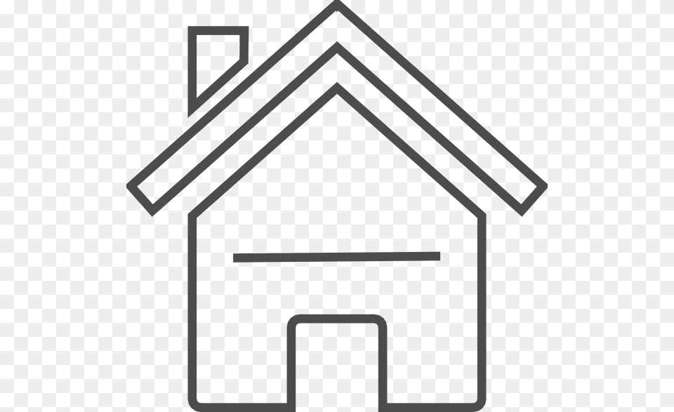 Grey House Clip Art, Dog House Png