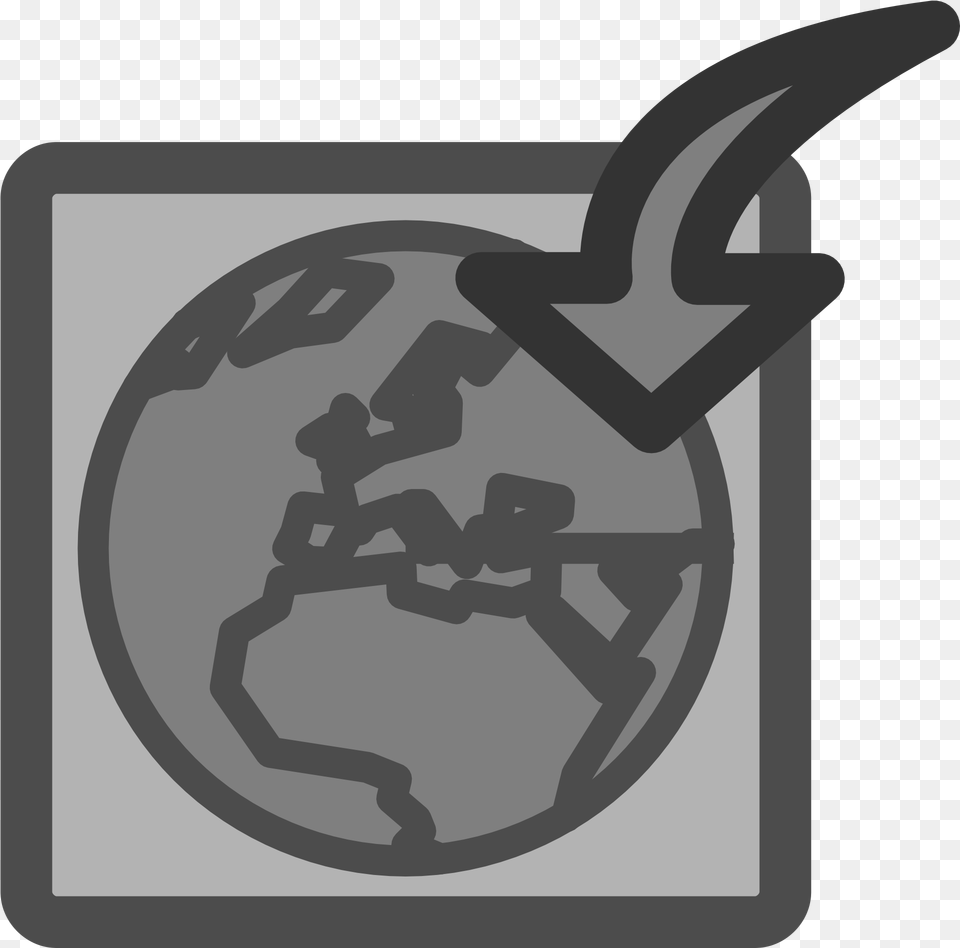 Grey Icon Of Internet Browser Image Download Portable Network Graphics, Astronomy, Outer Space, Weapon, Ammunition Free Png