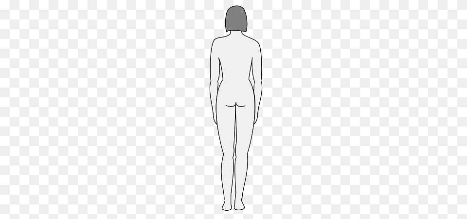 Grey Image Of A Woman Back View, Adult, Male, Man, Person Free Transparent Png