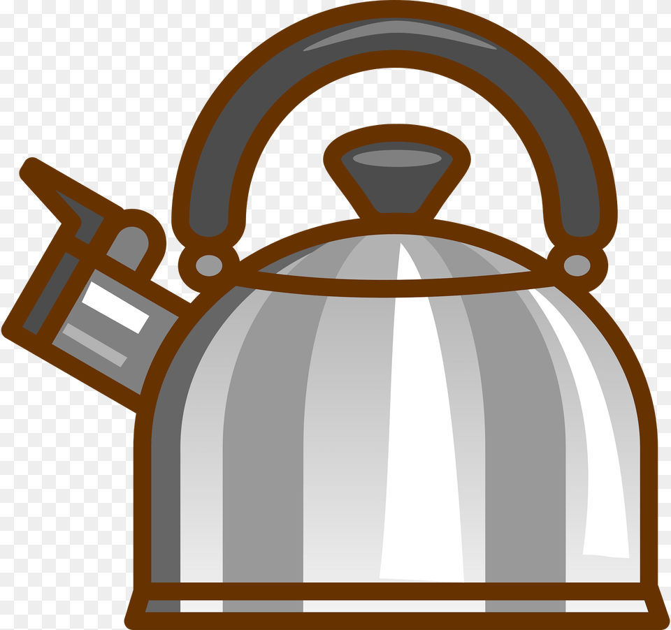 Grey Kettle Clipart, Cookware, Pot, Pottery Free Png