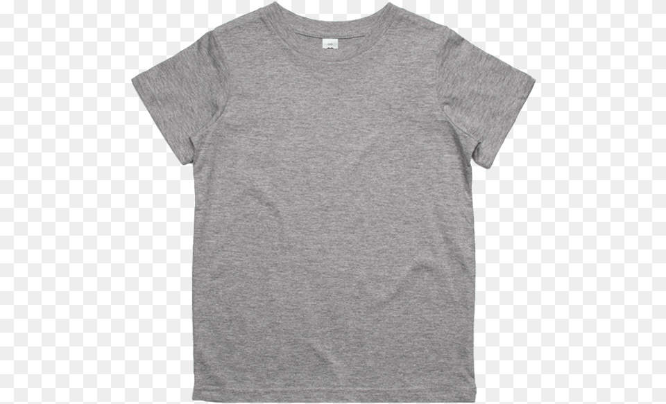 Grey Kids Tee, Clothing, T-shirt, Shirt, Undershirt Free Png Download