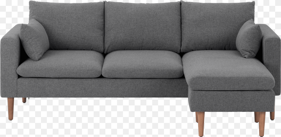 Grey L Shape Couch, Furniture, Chair Png