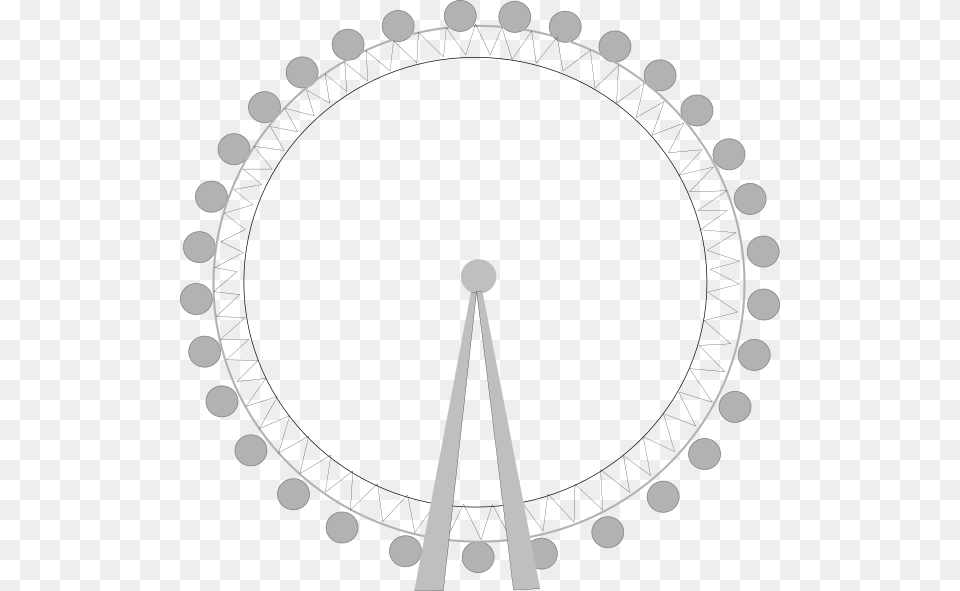 Grey London Eye Clip Art, Amusement Park, Ferris Wheel, Fun, Chess Free Transparent Png