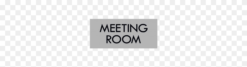 Grey Meeting Room Sign, Logo Png Image