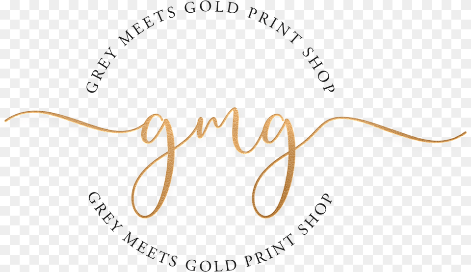 Grey Meets Gold Calligraphy, Handwriting, Text Free Transparent Png