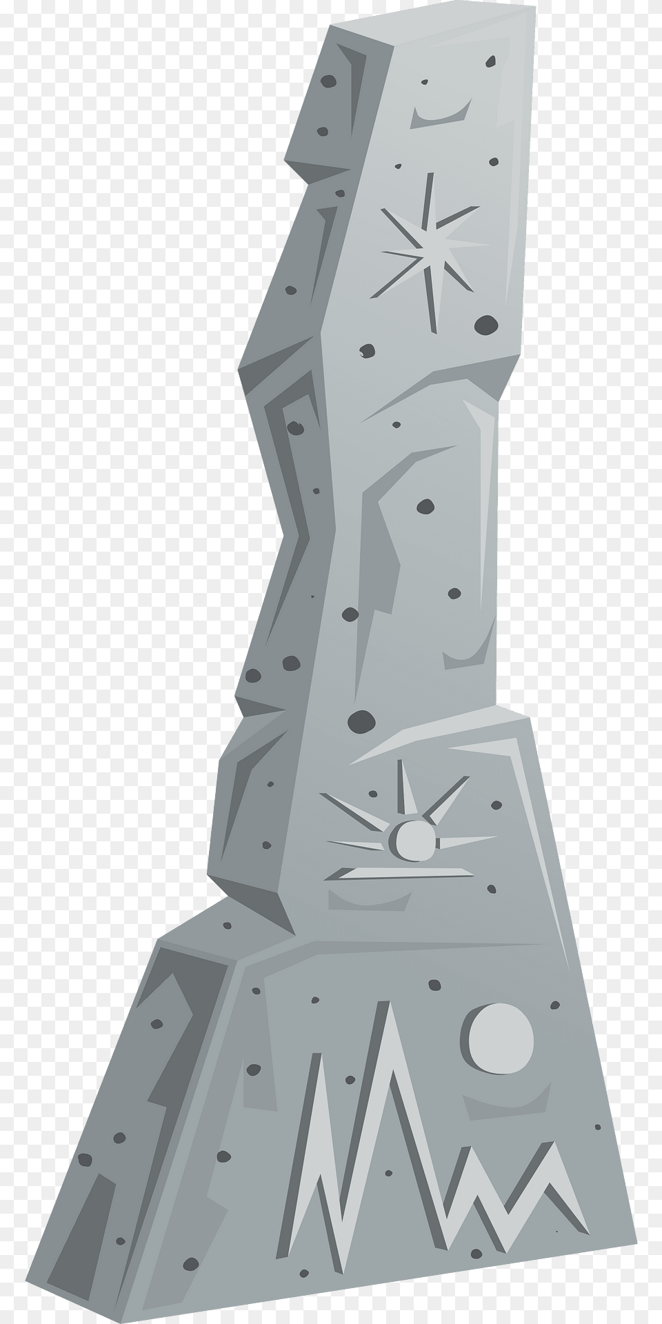 Grey Obelisk Clipart, Tomb, Rocket, Weapon Png