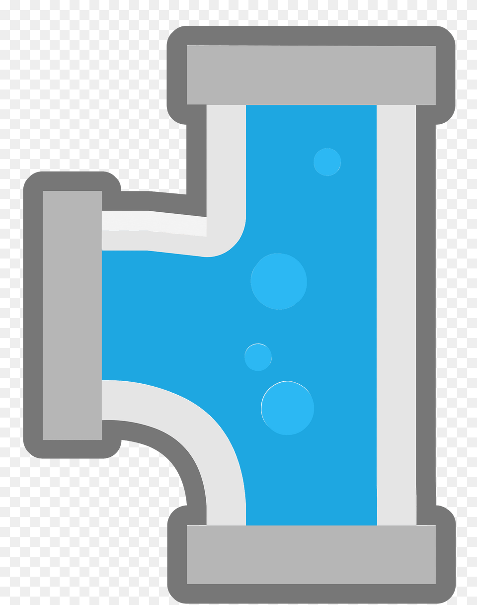 Grey Pipes Blue Water Clipart, Text Free Png