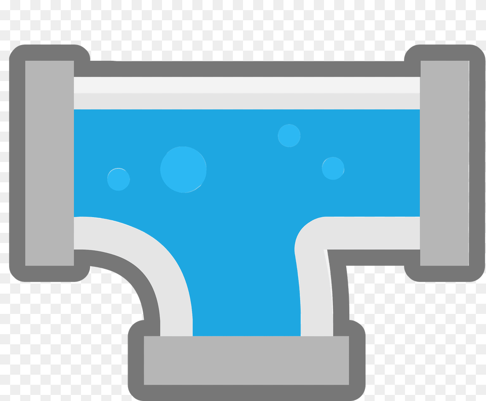 Grey Pipes Blue Water Clipart Free Png Download