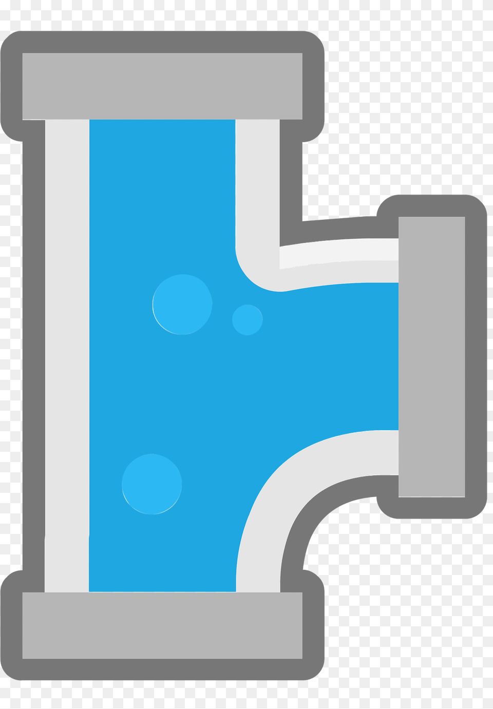 Grey Pipes Blue Water Clipart Free Png