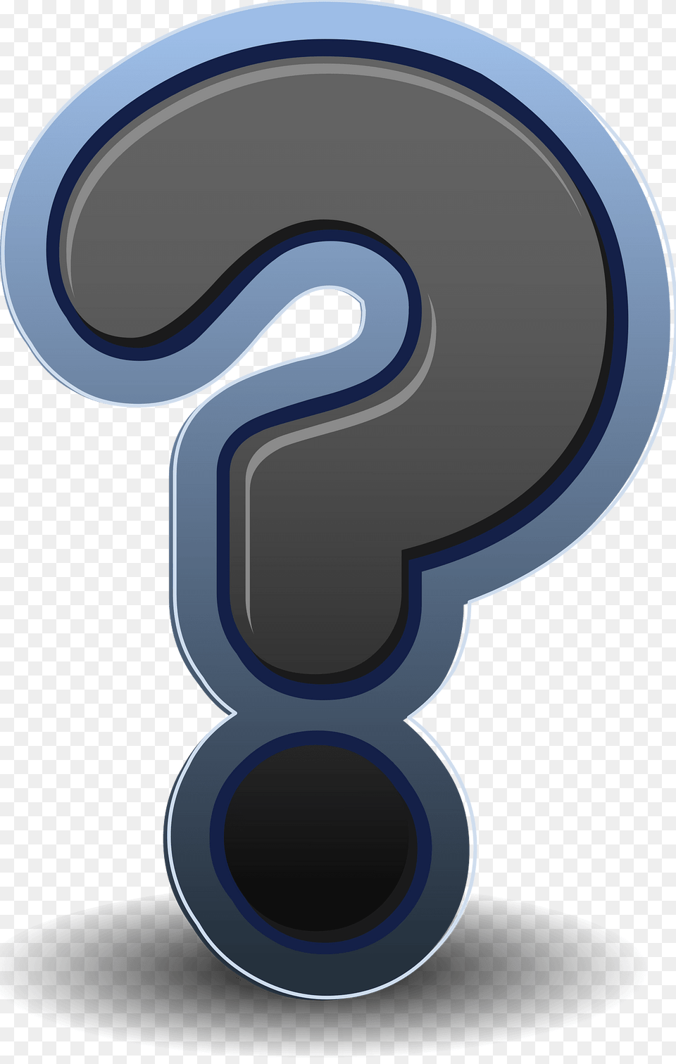 Grey Question Clipart, Number, Symbol, Text Png Image